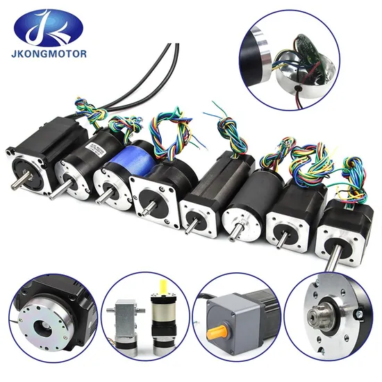 24V BLDC Brushless DC Motor with Brake/Reducer/Encoder/Handwheel for Household Appliances, Lawn Mower